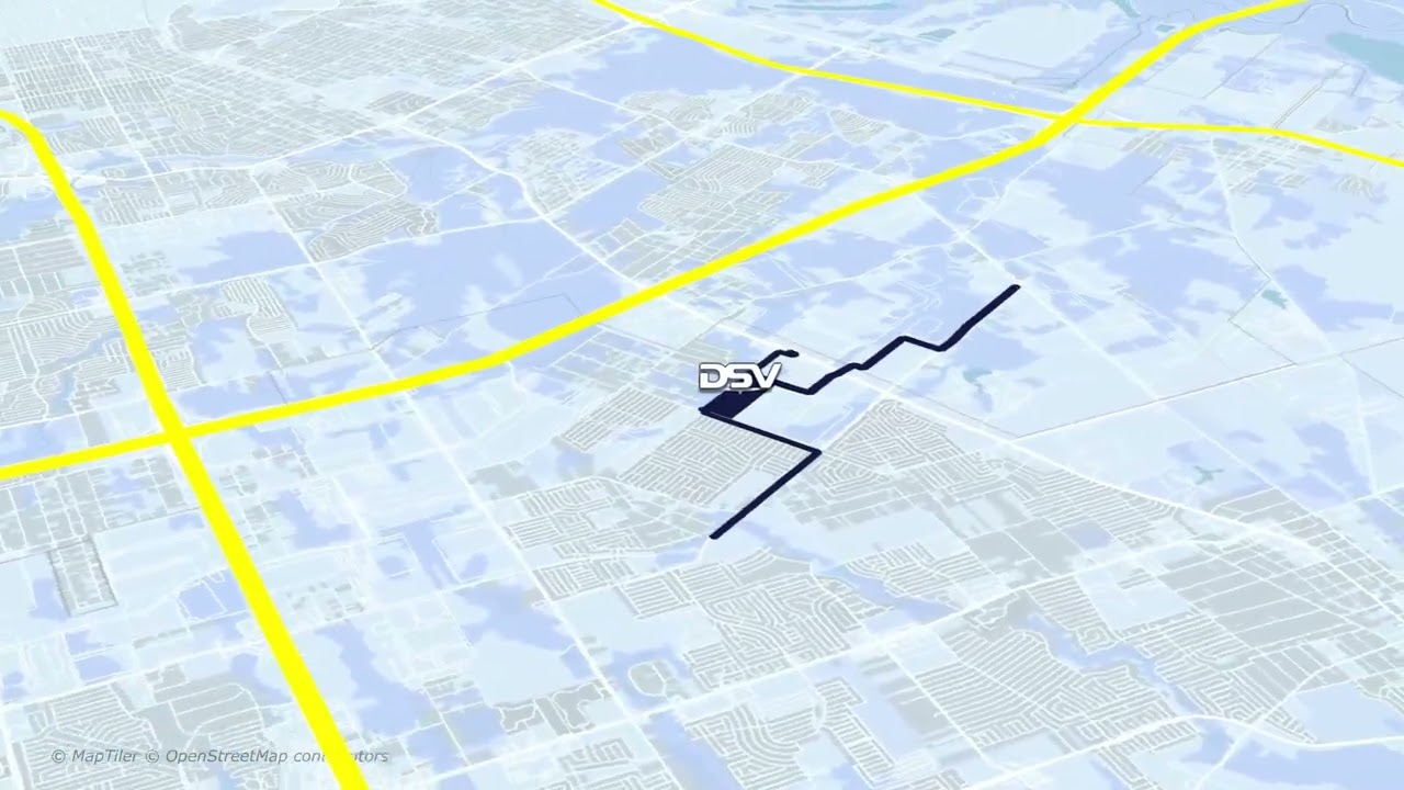 Map Animation For DSV Warehouse with Geolayers 3.0 | Pixel Media